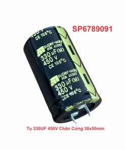 Tụ 330UF 450V Chân Cứng 30x50mm